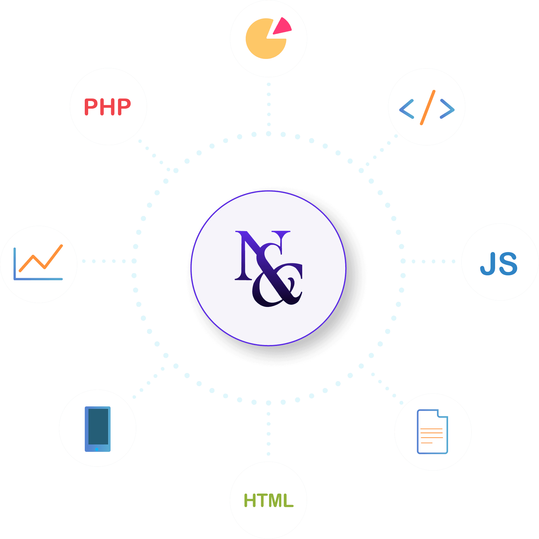 Showcase of a high-conversion website layout